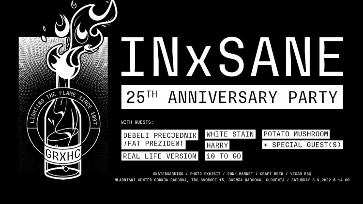 25. obletnica INxSANE