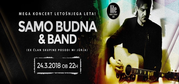 Koncert: Samo Budna & band